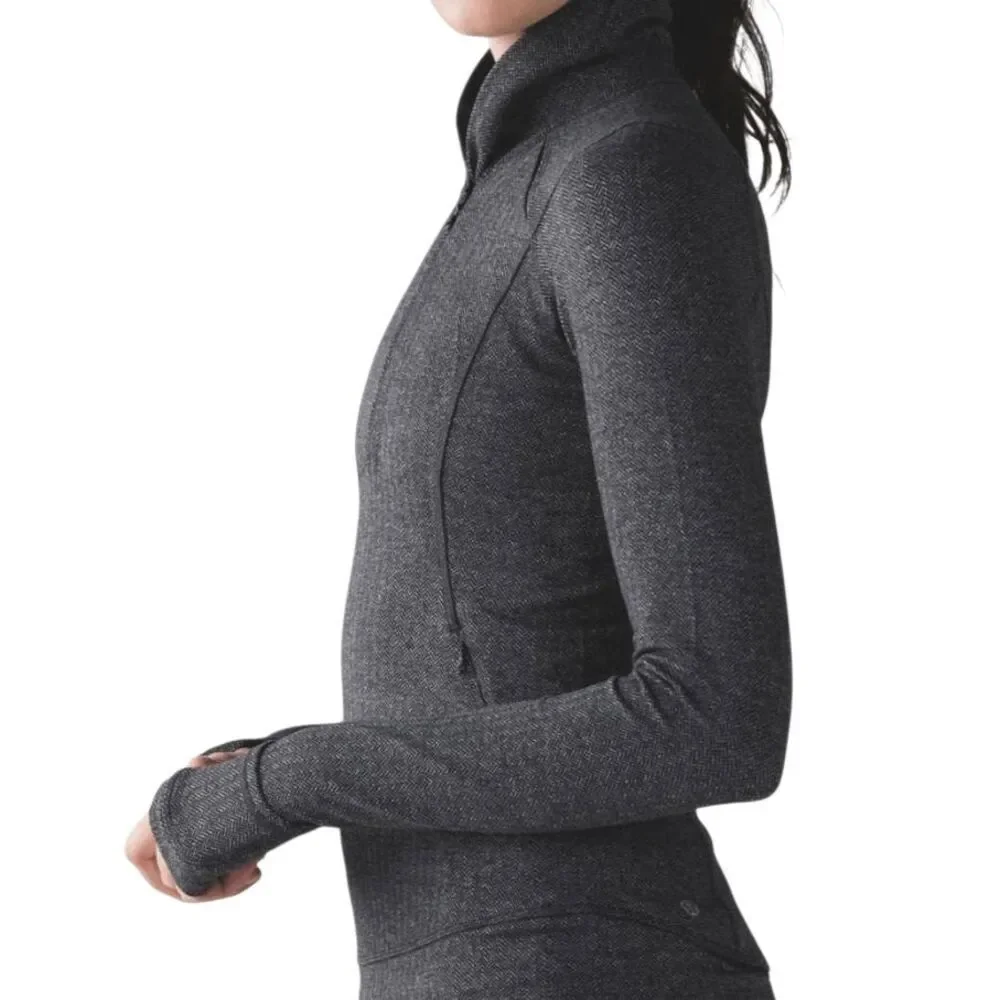 LULULEMON ATHLETICA Think Fast Pullover Size 6